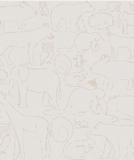 ANIMALS BEIGE REVERSE