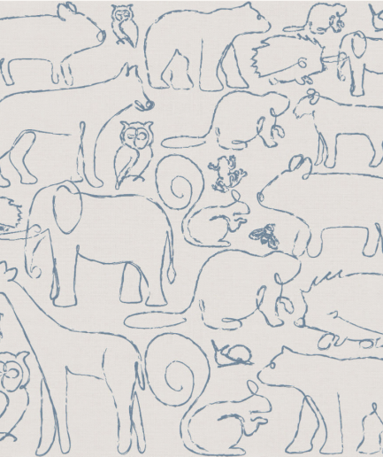 ANIMALS BLUE REVERSE